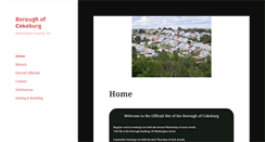 Desktop Screenshot of cokeburgboro.com